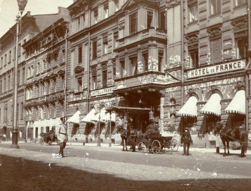 Большая Морская улица.Санкт-Петербург.1898 г.
