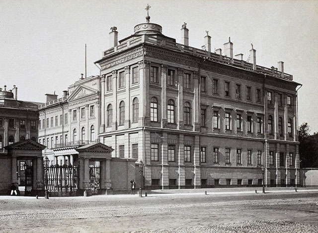 Аничков дворец. Фото Фелиш А.Э. Начало 1870-х гг. ГЭ