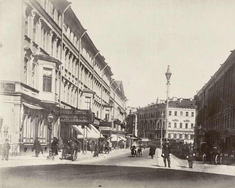 Большая Морская улица.Санкт-Петербург.1898 г.
