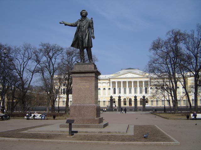 памятник пушкину в санкт-петербурге