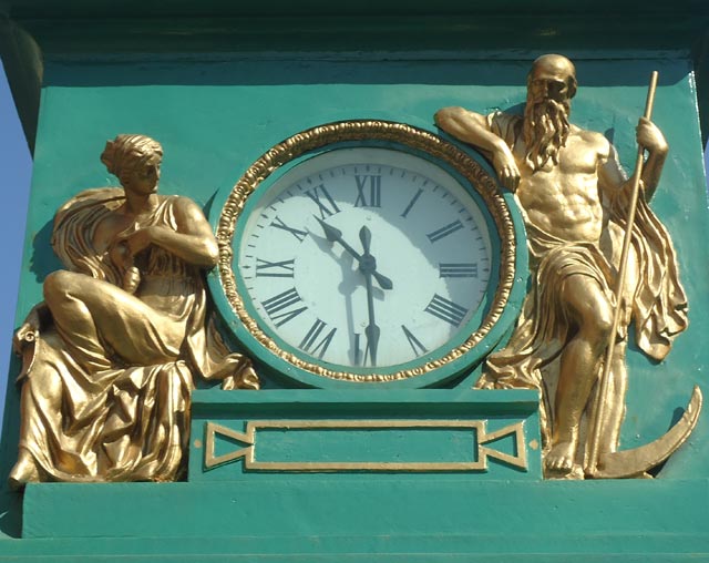 Часы-барометр.Санкт-Петербург