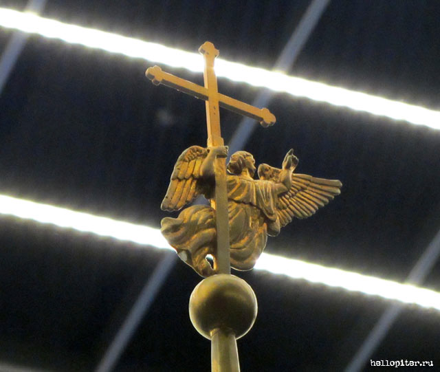 Гранд Макет Россия. Ангел на шпиле Петропавловского собора.