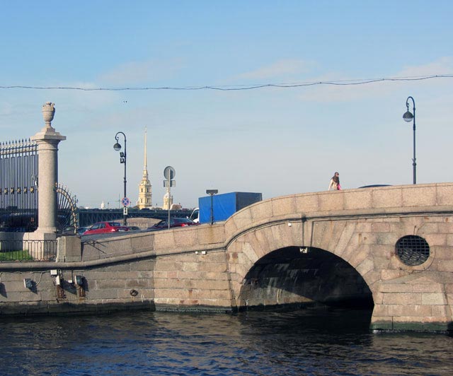 Прачечный мост.Летний сад.Фонтанка.Санкт-Петербург.