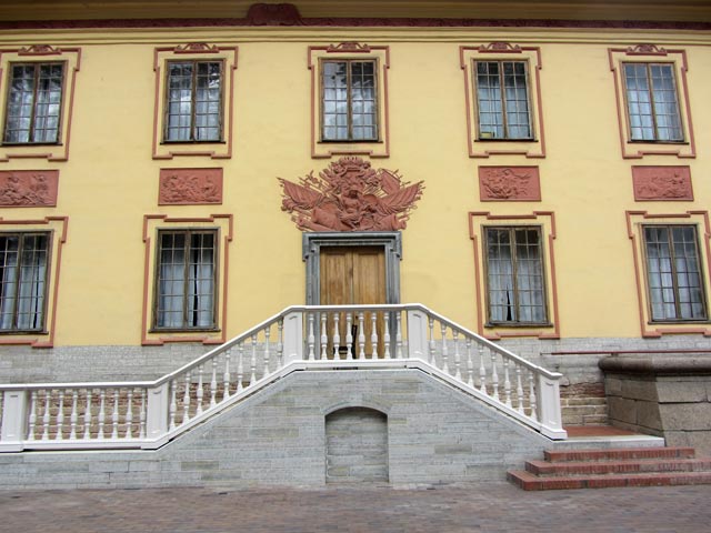 Летний дворец Петра I.Фрагмент фасада.
