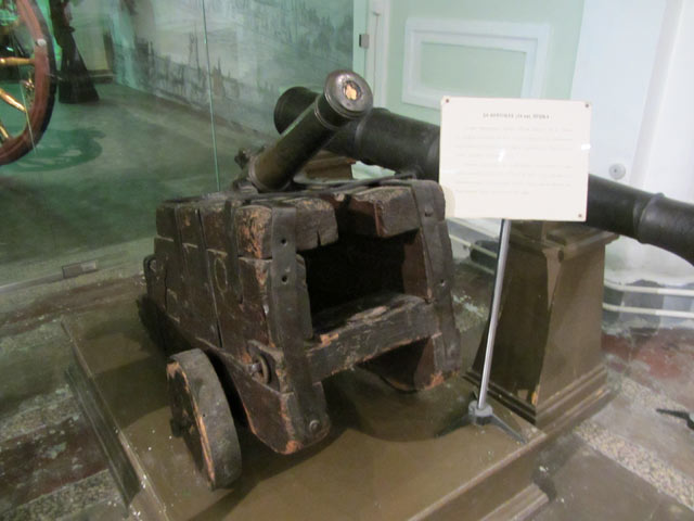 Артиллерийский музей.34-мм пушка вторая половина XVIII в.