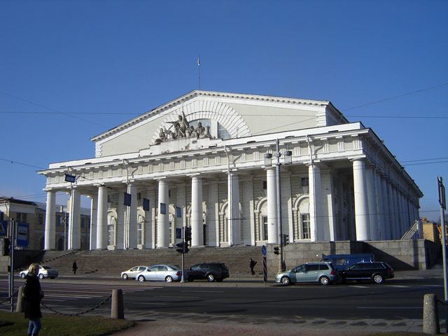 Здание Биржи в Санкт-Петербурге