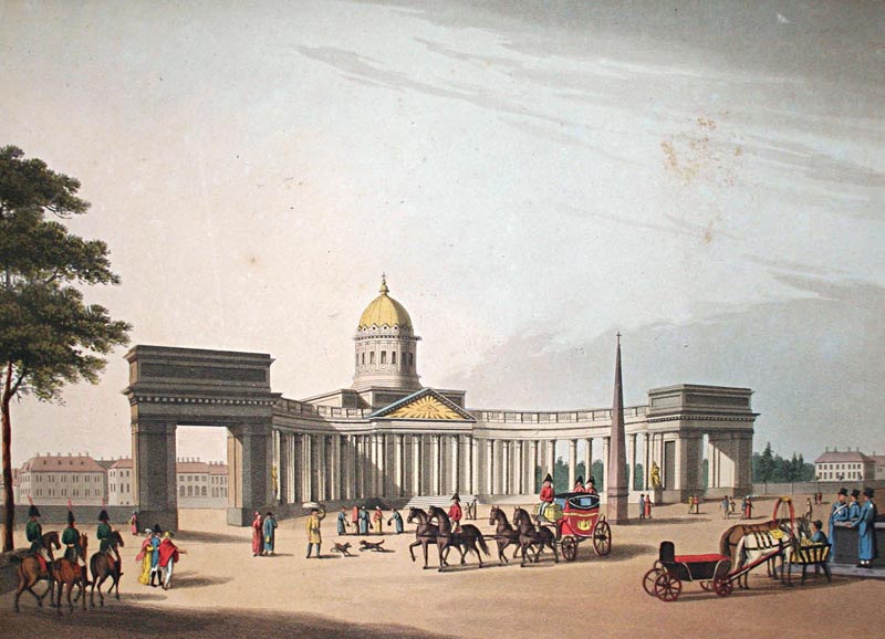 Морней (Морне, Морнэ). Картина Санкт-Петербурга. 1830-е г.г.