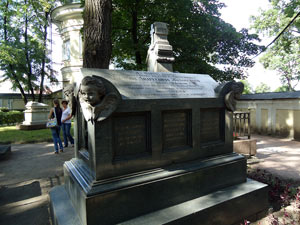 Жуковский Василий Андреевич ,надгробие