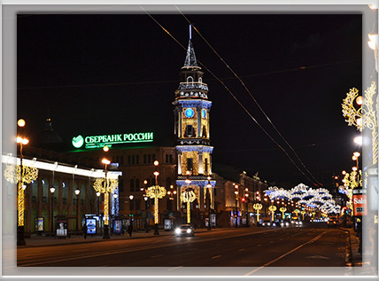 Башня Городской Думы. Санкт-Петербург