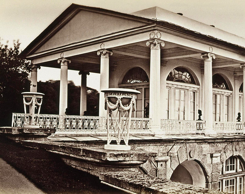 Камеронова колоннада в Цаском селе. Бианки И.К. 1870-1884 гг.